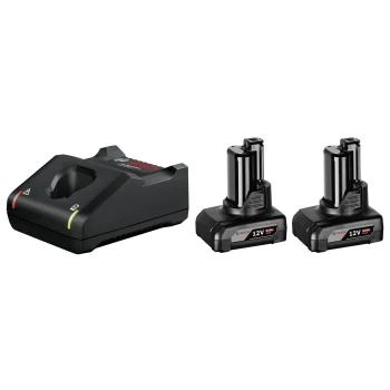Bosch GBA 12V 6.0Ah 2x Akumuliatoriai ir GAL 12V-40 Įkroviklis