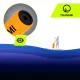 TSUNAMI SUP irklo plūduras PRO, oranžinis