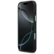 Guess Grained Big 4G Classic Logo dėklas iPhone 17 Pro Max, juodas