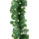 Pre-lit Christmas Garland with 70 LED Lights, 270 cm