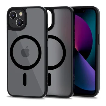 Tech-Protect MagMat MagSafe dėklas iPhone 13, Juodas matinis (Matte Black)