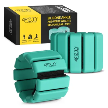 4FIZJO Silicone Wrist and Ankle Weights 2 x 0.5 kg, Mint