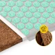 4FIZJO ECO akupresūros kilimėlis su pagalve ir krepšiu, pilkas/mėtų