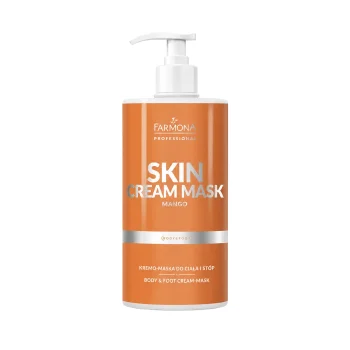Farmona Skin Cream Mask Mango kreminė kūno ir pėdų kaukė 500 ml