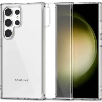 Samsung Galaxy S24 Ultra (SM-S928) plonas TPU dėklas, skaidrus