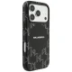 Karl Lagerfeld Monogram MagSafe dėklas iPhone 17 Pro Max, juodas