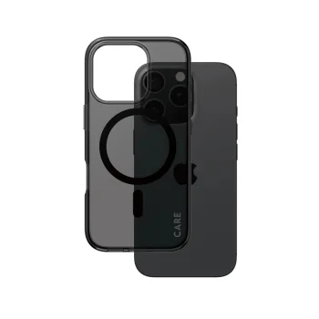 PanzerGlass CARE Flagship dėklas iPhone 16 Pro MagSafe Smokey