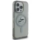 Karl Lagerfeld IML Metal Karl&Choupette Head MagSafe dėklas iPhone 16 Pro Max, juodas