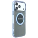 Mercedes AMG dėklas iPhone 18 Pro Max / 17 Pro Max MagSafe, juodas / mėlynas