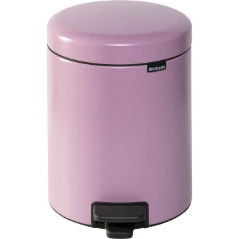 Brabantia NewIcon šiukšliadėžė su pedalu, 5 l, Lilac Pink