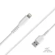 SBS TECABLEUSBIP589W USB-A – Lightning laidas 1 m 15 W, baltas