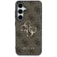 Guess Big 4G Logo Classic Logo Case for Samsung Galaxy S25, Brown