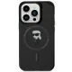 Karl Lagerfeld iPhone 14 Pro Max Case IML Ikonik MagSafe, Black