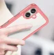 Dėklas Outer Space Case telefonui iPhone 16 Plus su geliu rėmeliu, raudonas
