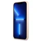 Guess Silicone Triangle dėklas iPhone 13 mini, rožinis