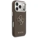 Guess FW Resin Logo Case for iPhone 17 Pro Max, Brown