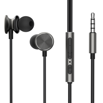 Joyroom Wired Series JR-EW03 Wired In-Ear Headphones, Dark Gray