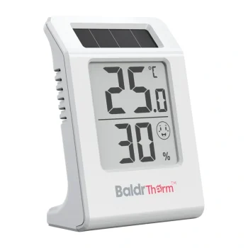 BALDRTHERM E0587TH saulės energija varomas termohigrometras