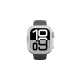 AmazingThing Titan Pro metalinis dėklas Apple Watch 11 46mm, sidabrinis