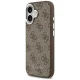 Guess 4G Classic Logo MagSafe dėklas iPhone 17 - rudas
