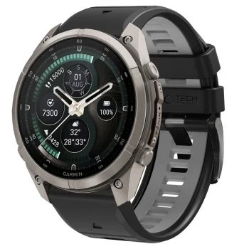 Tech-Protect Iconband Pro strap for Garmin Fenix, black/grey