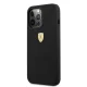 Ferrari dėklas iPhone 13 Pro Max telefonui, juodas