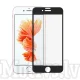 5D apsauginis stiklas Apple iPhone 7 Plus / 8 Plus telefonui, juodas