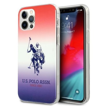 Apple iPhone 12 Pro Max 6.7'' US Polo Gradient Collection Case Cover (USHCP12LPCDGBR)