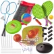 Vaikiškas sporto rinkinys 5-in-1 (krepšinis, tinklinis, tenisas)