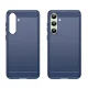 Dėklas Samsung Galaxy S24 FE „Carbon Case“, mėlynas