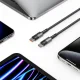 Laidas Tech-Protect UltraBoost USB-C / USB-C PD 100W 5A 0.25m, pilkas