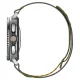 Laikrodžio dirželis Spigen Athlex Air, skirtas Samsung Galaxy Watch 40/44/46 mm, žalias