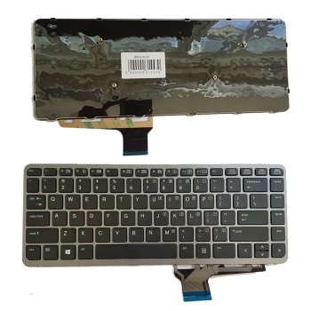 Asus nešiojamojo kompiuterio klaviatūra S530U / Y5100 / X512, US, apšviečiama, juoda