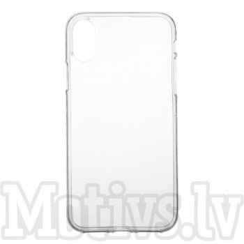Skaidrus nugarėlės dėklas Apple iPhone X / XS (2mm)
