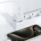 Acefast A77 Mini GaN įkroviklis PD 30W su USB-C laidu, baltas