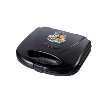 Paw Patrol sumuštinių keptuvė, 750W, juoda