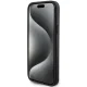 Karl Lagerfeld dėklas iPhone 15 telefonui Saffiano Cardslot Karl&Choupette, juodas