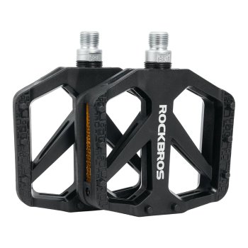Rockbros BP2602 nailoniniai dviračių pedalai, juodi