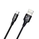 Wozinsky USB į Micro USB laidas, 2.4A, 1m, juodas