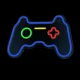 Forever Light PLEXI LED Neon Gamepad šviečianti dekoracija, įvairiaspalvė