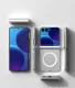 Ringke Fusion Flap Magnetic dėklas skirtas Samsung Galaxy Z Flip 8, skaidrus