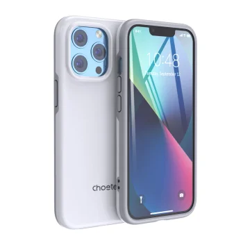Choetech dėklas iPhone 13 Pro Max su MagSafe palaikymu, baltas (PC0114-MFM-WH)