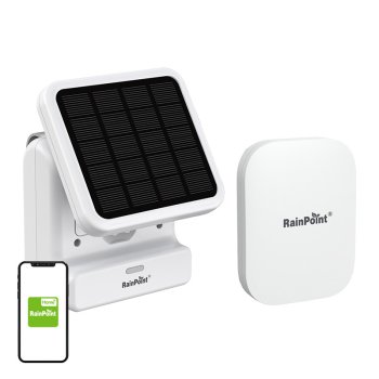 Išmanusis saulės energijos laistymo rinkinys RainPoint HTP115FR+HWG023WBRF Wi-Fi