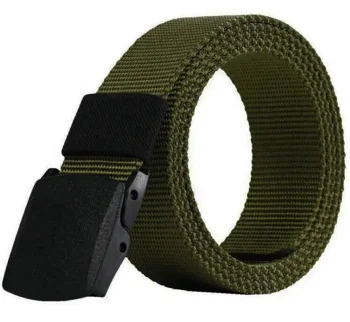 Tactical Trouser Belt, Webbing, Khaki