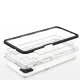 Dėklas Hybrid Armor Clear 3 in 1, skirtas Samsung Galaxy A22 4G, juodas