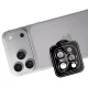 Kameros apsauginis stiklas 3mk Lens Protection Pro, iPhone 18 Pro / 18 Pro Max, bordo
