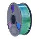 3D spausdintuvo siūlas Sunlu PLA+ Silk Tri-Color (mėlyna-žalia-violetinė)