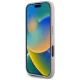 Guess Grained Roses Big 4G Logo dėklas, skirtas iPhone 16, violetinis