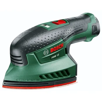 Akumuliatorinis daugiafunkcis šlifuoklis Bosch EasySander 12, 12 V, 1x 2.0 Ah ir kroviklis