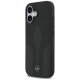 Mercedes dėklas iPhone 17 telefonui Leather The Move MagSafe, juodas